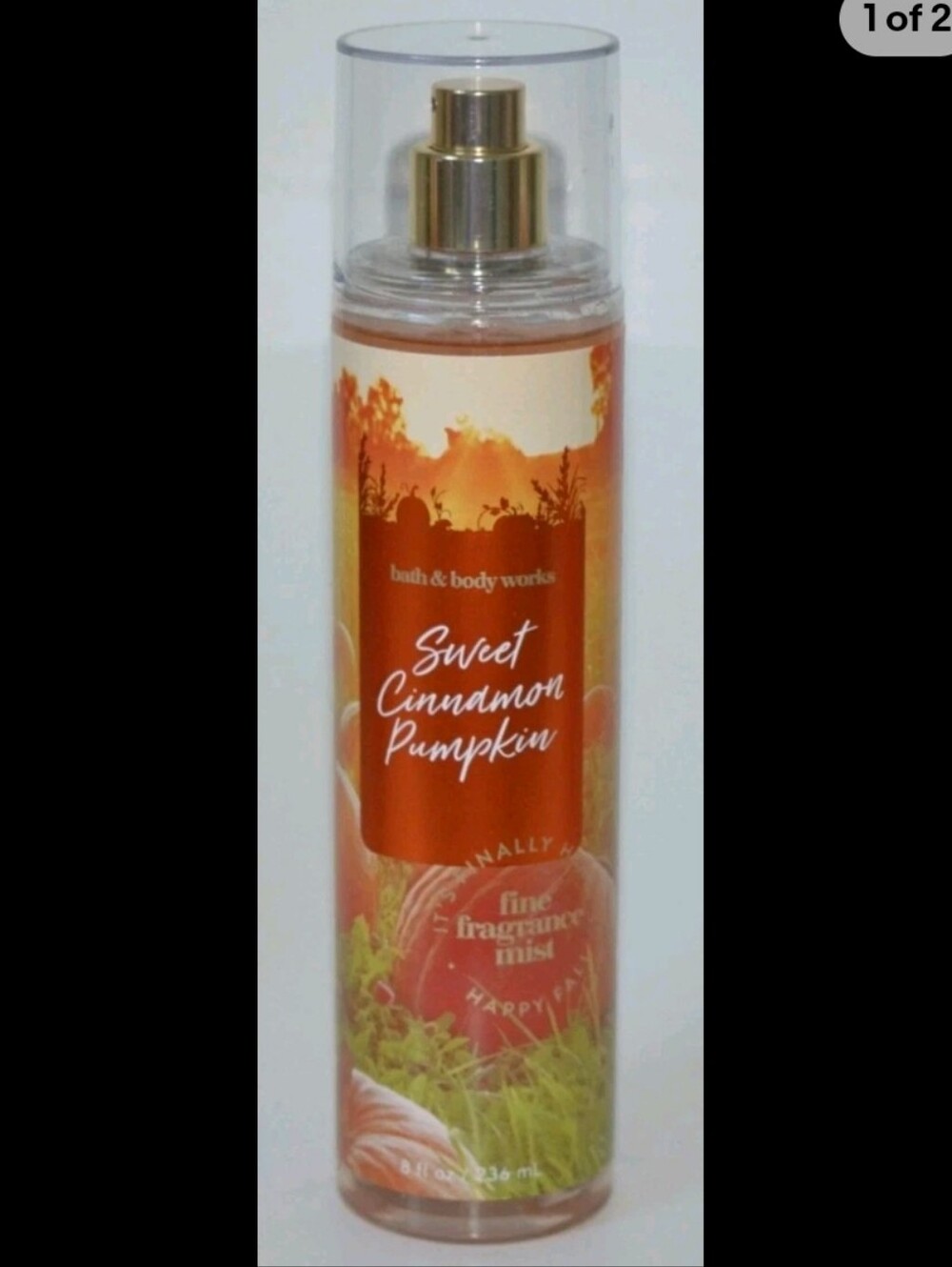 Bath And Body Works Sweet Cinnamon Pumpkin Mist 8oz Bottle